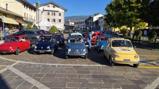 A Limana il raduno delle Fiat 500 in memoria di Dorina Sommacal